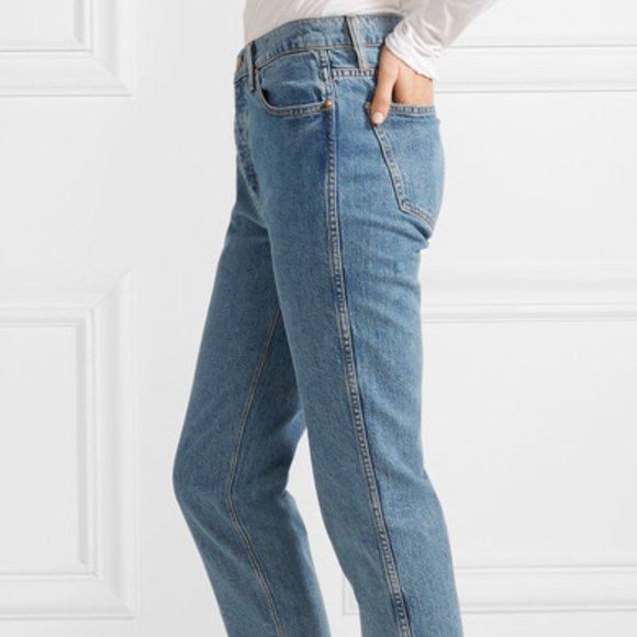 THE GREAT. Denim - the GREAT. Rigid Fellow jeans in Racquet